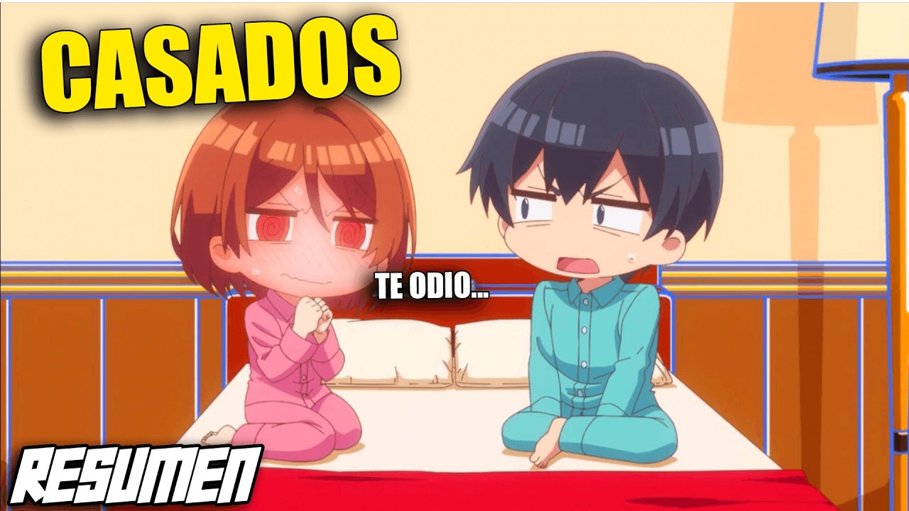 ❤️ CUANDO te OBLIGAN a CASARTE con la CHICA que te BULLEA por ser Nerd - resumen ❤️