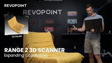 Revopoint RANGE 2 3D Scanner: Yellow Sofa!