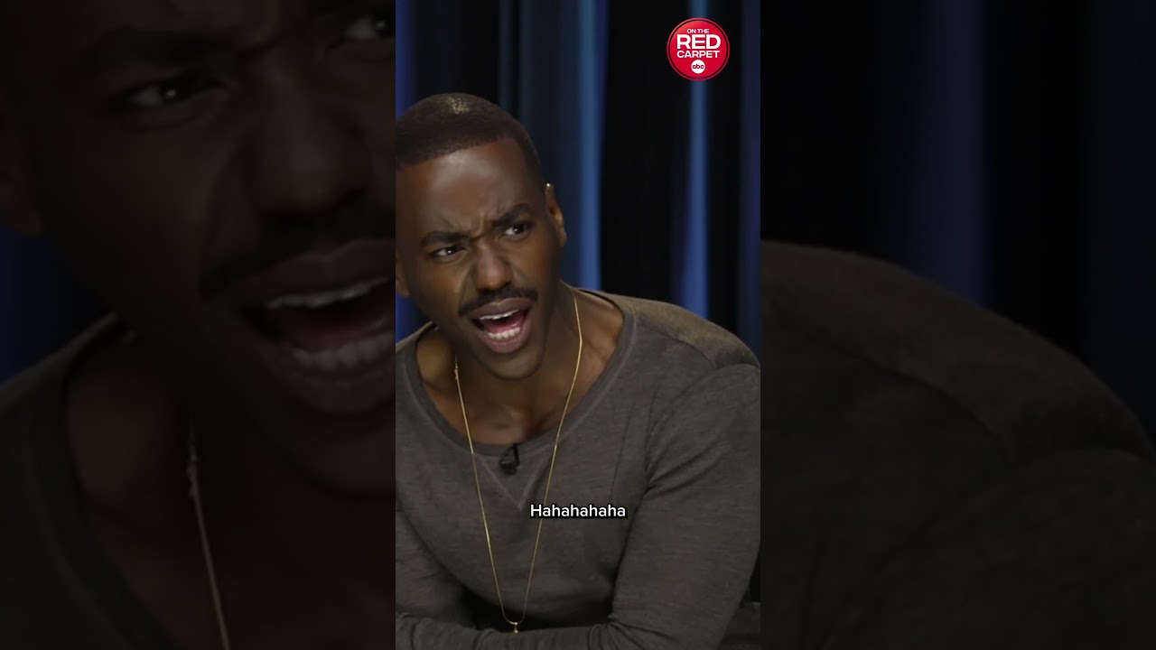 Watch when Ncuti Gatwa slips up during interview with Varada Sethu... 😱😂