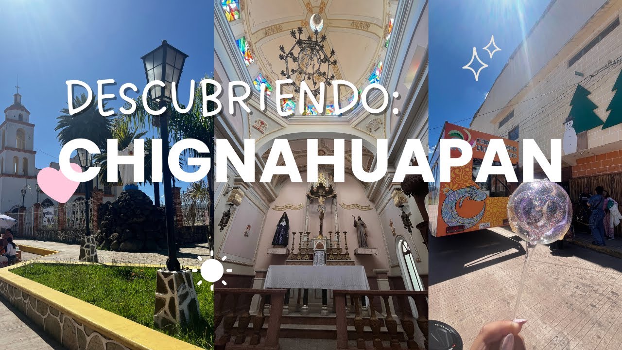 Descubriendo uno de los pueblos más lindos de Puebla 🫶🏼✨ Chignahuapan vlog - Puebla Pt.1