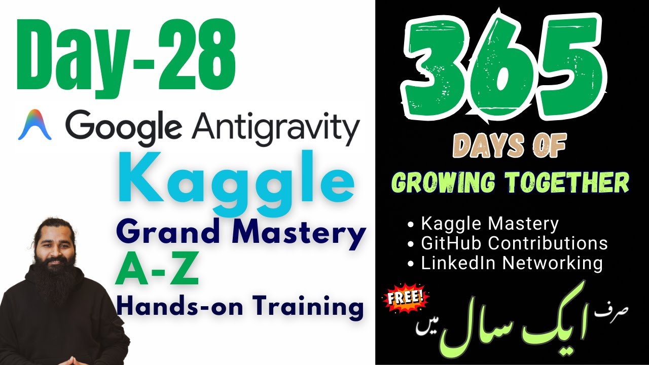 Day 28: Google Antigravity Agentic AI mode for Kaggle Mastery | 365 Days of growing together
