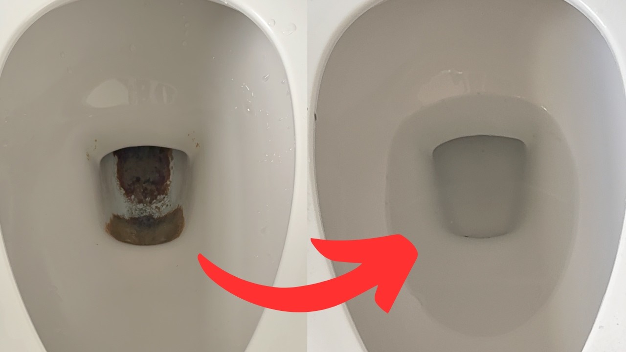 How to Remove Hard Water Stains From a Toilet Bowl | Quick Guide to Clean Mineral Stains