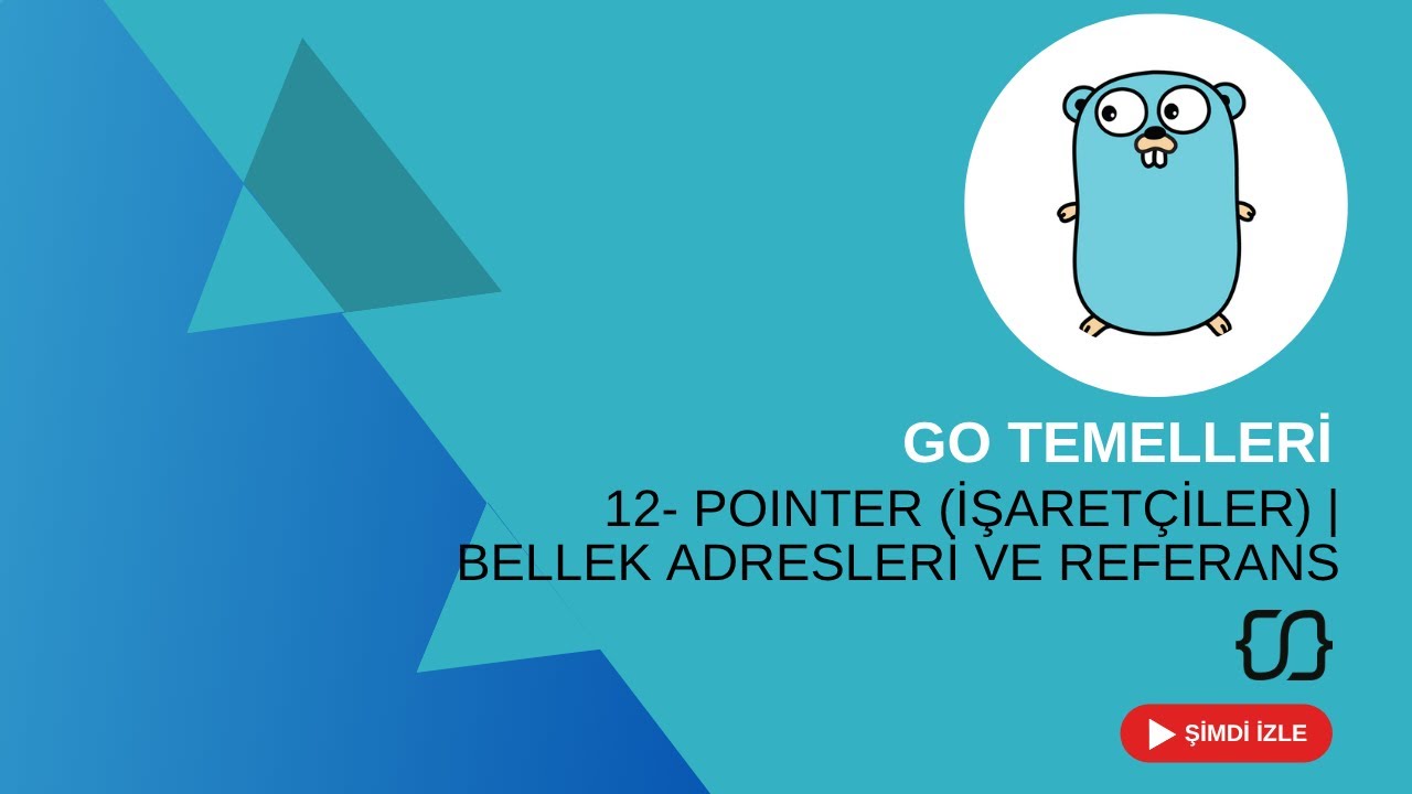 Go Lang Temelleri 12: Pointer (İşaretçiler) | Bellek Adresleri ve ...