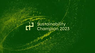 iMasons 2023 Sustainability Champion Award Recipient