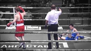 20-year-old champion of Russia knocked out an opponent