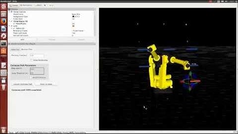 SEF Roboter Cartesian path planner test