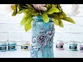 Altered Jar with Opal Magic Paints - tutorial by Ola Khomenok