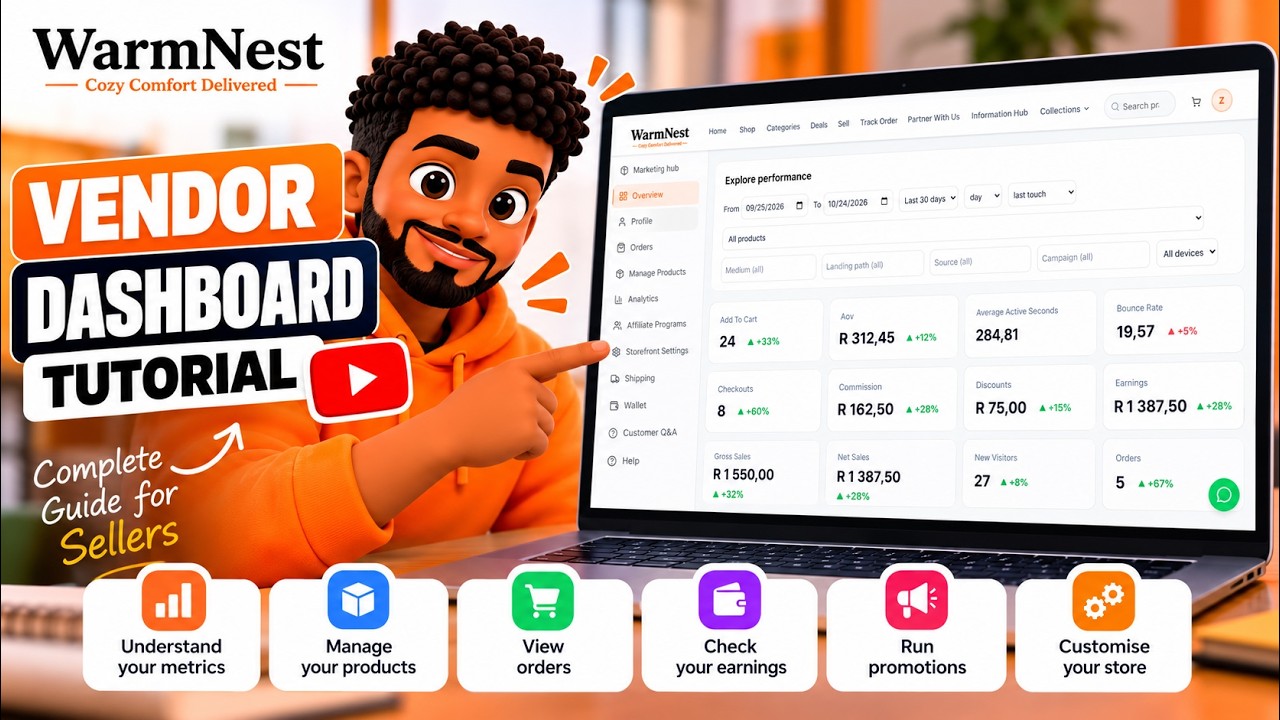 WarmNest Vendor Dashboard Tutorial | Complete Guide for Vendors - YouTube