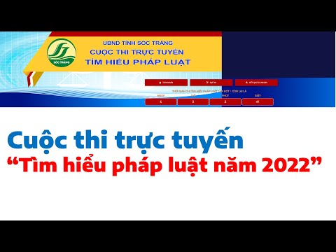 Video ĐĂNG KÍ Cuộc thi trực tuyến 