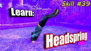 Learn how to do a Headspring