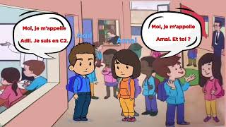 Se Présenter, Présenter Quelquun Activités Orales Loasis Des Mots 2Aep