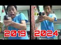 I recreated the "Kid shoots camera" meme 5 YEARS LATER!