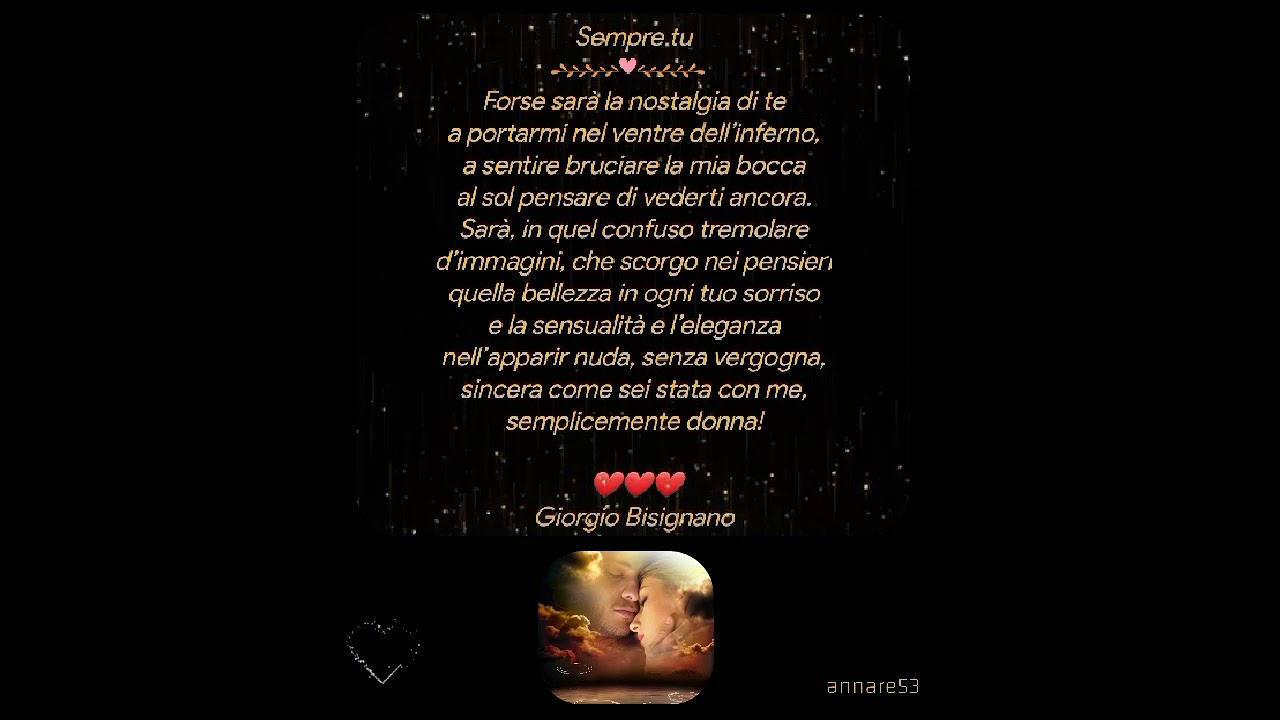 Sempre tu♥️Giorgio Bisignano♥️