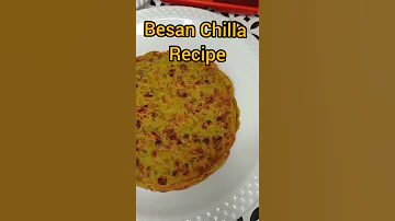 Besan Chilla Recipe Besan Chilla Besan Ka Chilla Shorts Cook With MEethu 