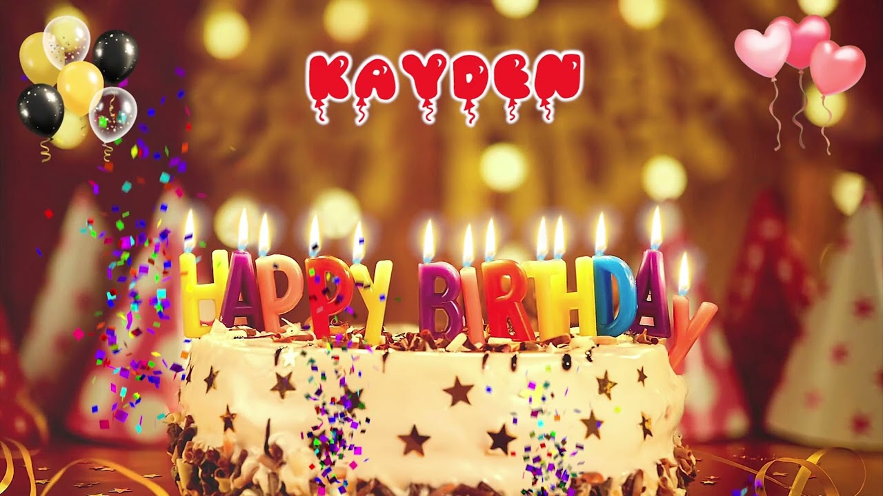 KAYDEN Happy Birthday Song – Happy Birthday to You
