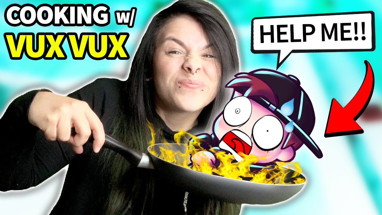 Teaching Vuxvux How To Cook Roblox Youtube - roblox profile vuxvux