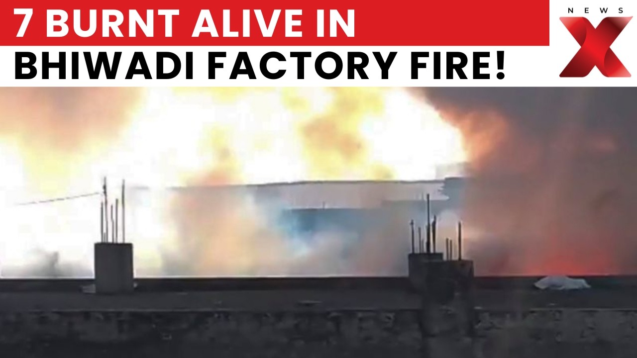 Bhiwadi Factory Fire: CCTV Shows Horror As 7 Workers Burn Alive In Bhiwadi Factory Fire