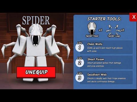 Unlocking the Spider Class in 99 Nights in the Forest