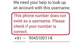 this phone number cannot be used for verification. next back english (united states)