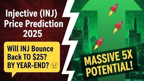 Injective (INJ) Price Prediction 2025 — Will INJ Bounce Back to $25 by Year-End?