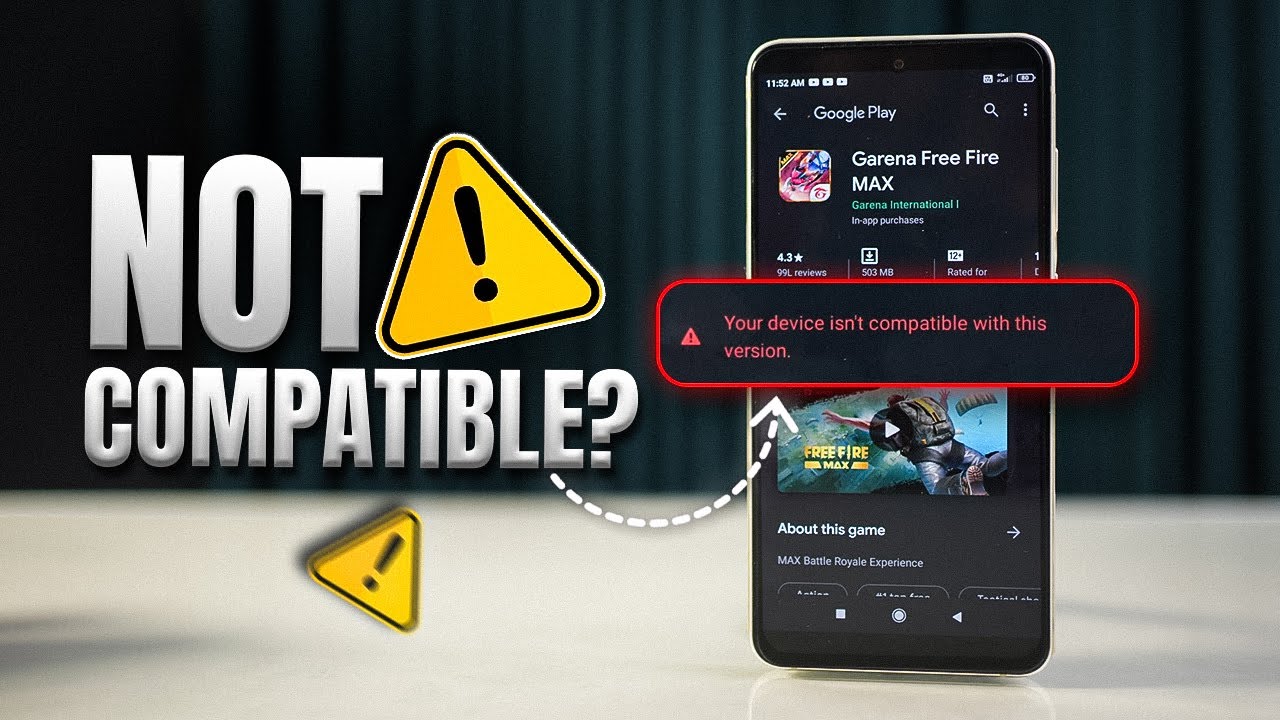 How To Fix Device Is Not Compatible With This Version in Samsung || 100 ...
