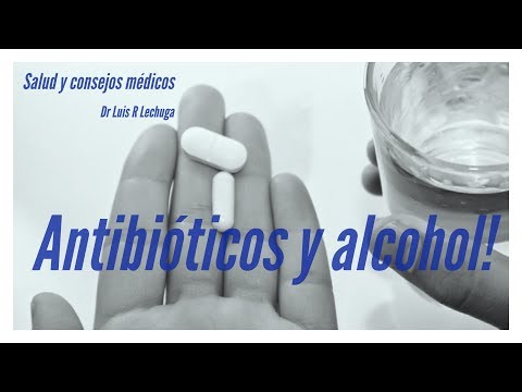 Vídeo: Combinación De Antibióticos Y Alcohol: ¿es Seguro?