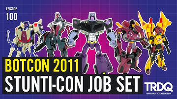 TRDQ: Botcon 2011 Stunti-con Job Set Review