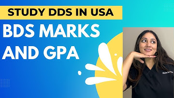 DDS in USA for BDS students  | GPA | Education credential evaluation