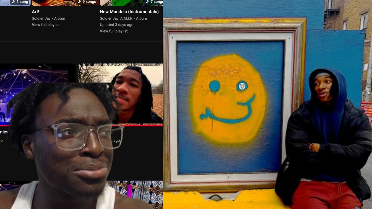 Reacting to a new artist...