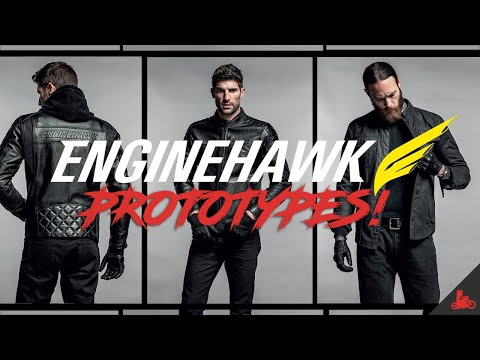 ENGINEHAWK Prototype Jackets (Ruroc's New Moto Apparel Co.) - YouTube