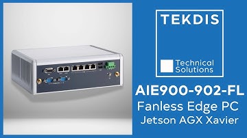 Power Up AI Applications with AIE900-902-FL Fanless Edge Computer | TEKDIS LTD