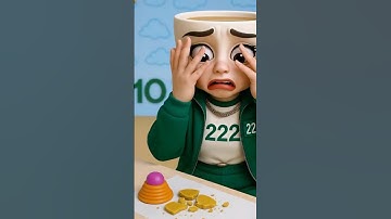 Ep.3 Time Stopper | Dalgona Challenge | #ruinedbyai #brainrot #squidgame3 #player222 #ai #Shorts