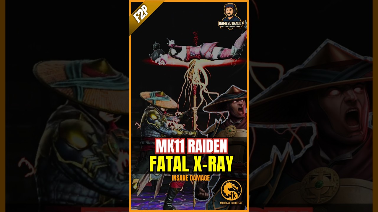 This FATAL X-RAY is INSANE! ⚡ MK11 Raiden – Mortal Kombat Mobile