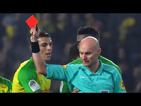 French football referee banned after kicking out!