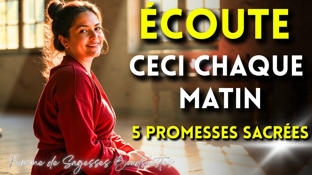 Les 5 Promesses du Matin Sacré 🌞 | Énergie Positive du Matin