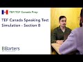 Tef canada speaking test demonstration  section b