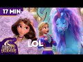 THE FUNNIEST MOMENTS From Unicorn Academy Season 1 Funny Cartoons For Kids 