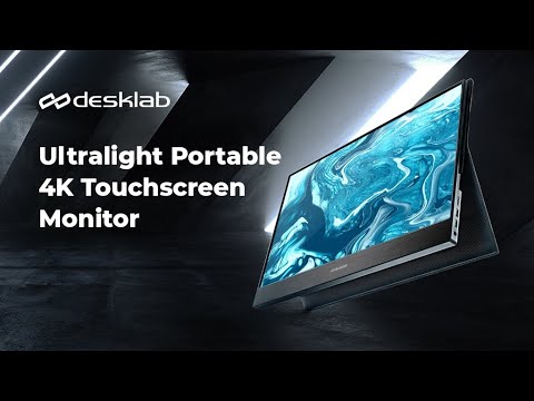 Now On Kickstarter: Desklab | Ultralight Portable 4K Touchscreen Monitor