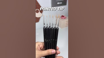 Detail Fine Tip Paint Brushes🖌️#shorts #diy