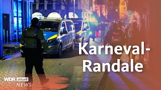 Karneval 2023: Polizei-Großeinsatz in Menden | WDR Aktuelle Stunde