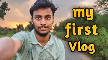 My First Vlog ||