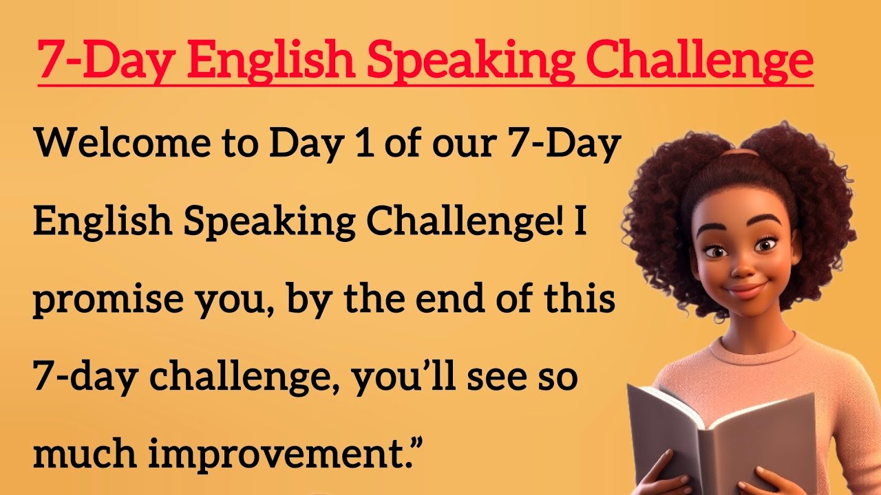 Outline Video 7-Days English Speaking Challenge || Day-1 - Self Introduction || Improve Your English speaking