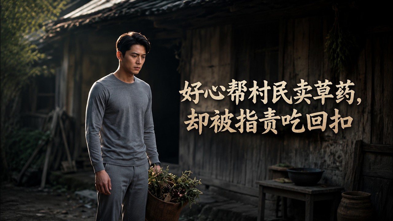 好心幫村民賣草藥，卻被指責吃回扣