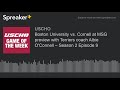 Boston University vs. Cornell at MSG preview with Terriers coach Albie O'Connell – Season 2 Episode