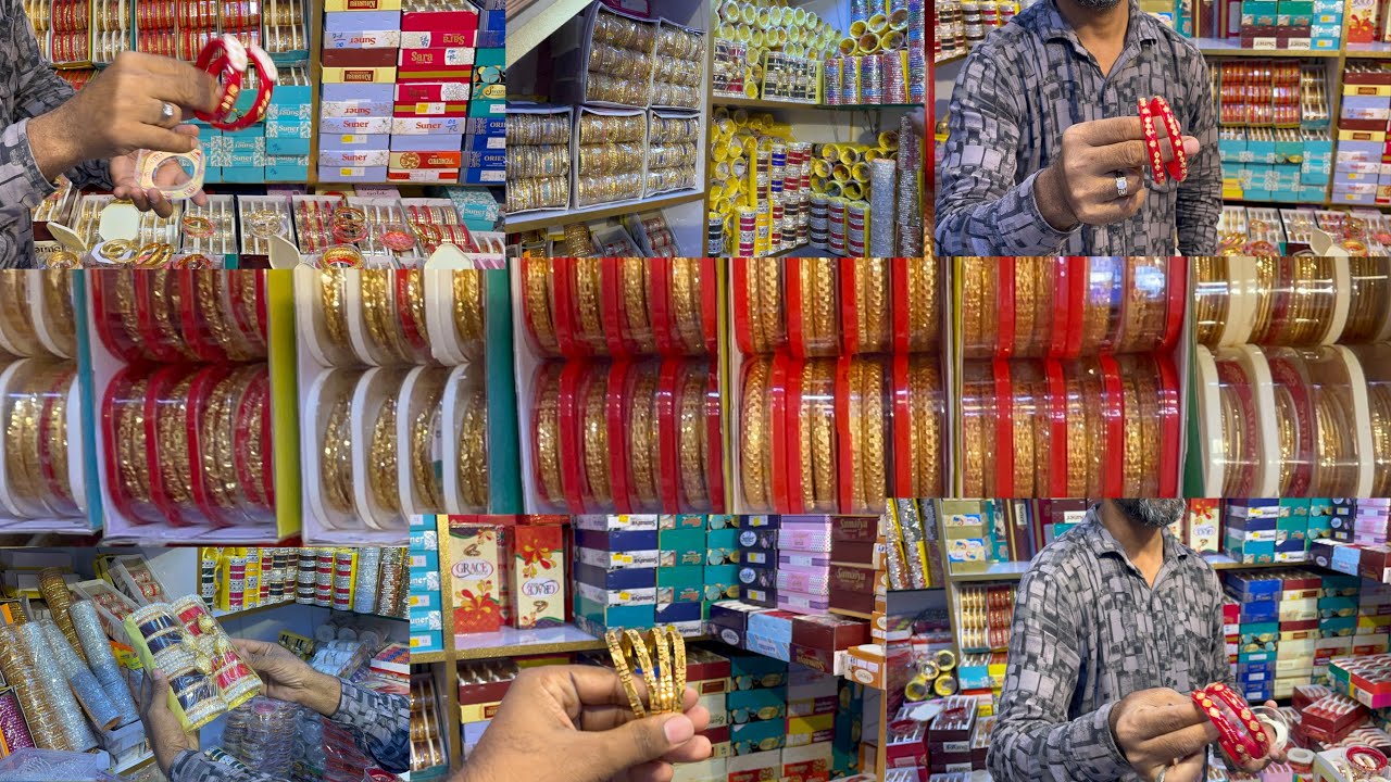 Fancy Bangle’s Wholesale Market in Kolkata | Jewellery wholesale market in…..