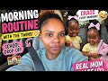 Morning Routine with Twins | School Drop-Off Chaos 😂