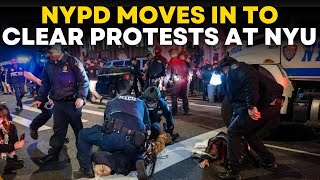Protests In New York LIVE: Dozens of Students Arrested By New York Police | US News | Times Now LIVE