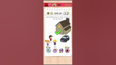 Brain Test Level 287 Walkthrough Gameplay