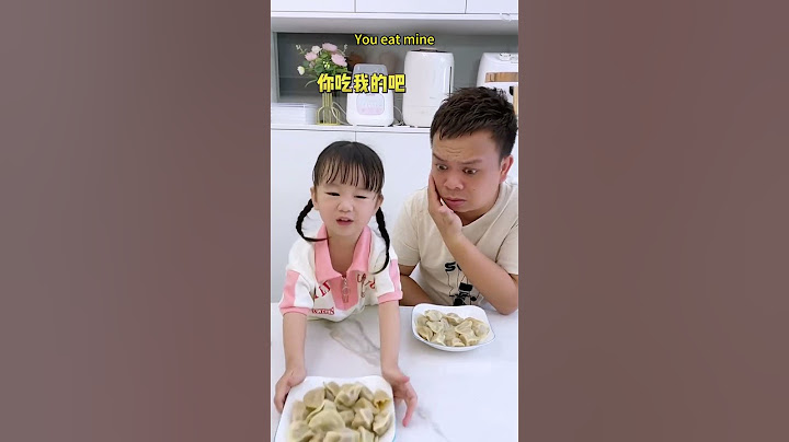 Dad Didn't Let Mom Eat Dumplings, So My Daughter Gave Her Own To Mom #funny #cute #fatherlove #baby
