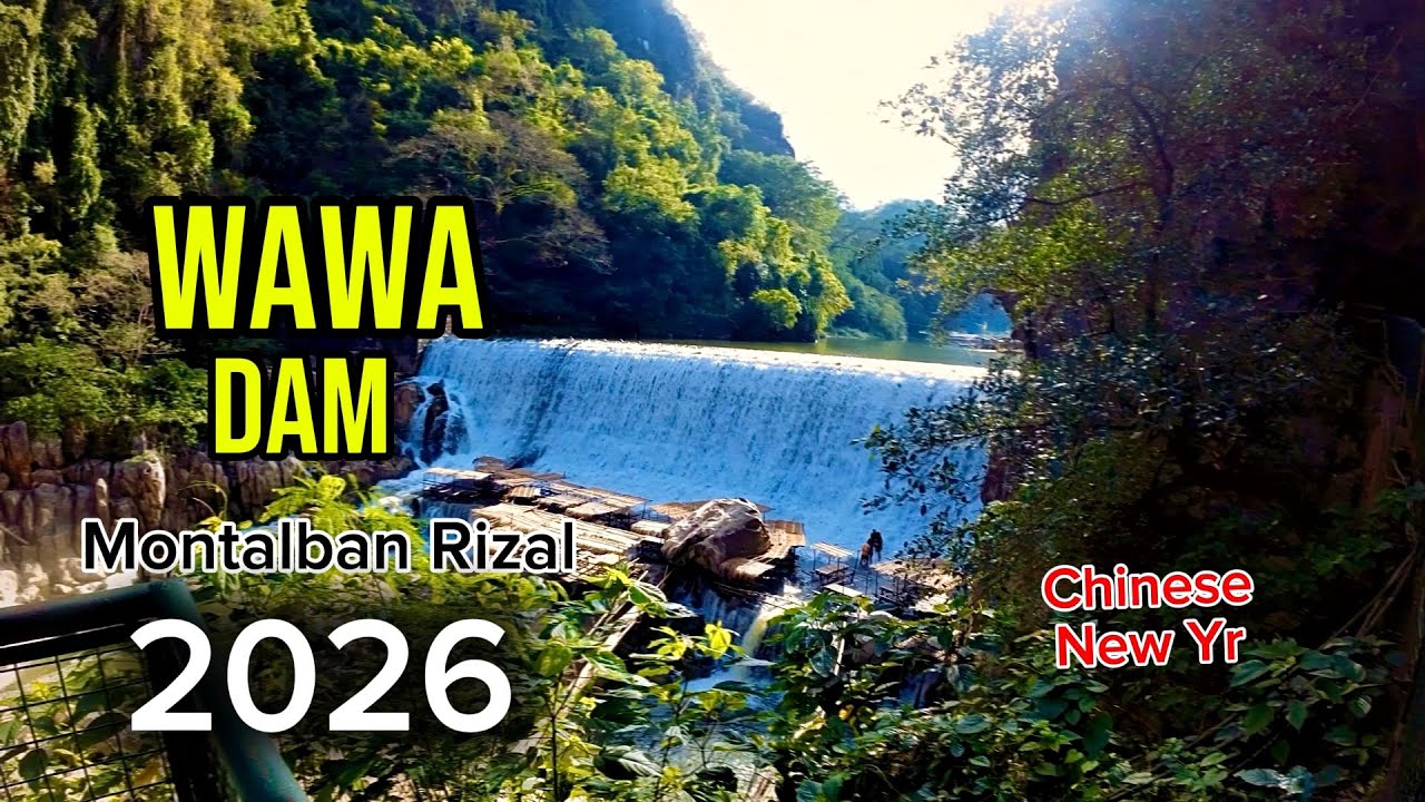 Wawa Dam Montalban Rizal ngayong 2026, Mas Safe na Sa tao. #wawadam  #ride  #motovlog